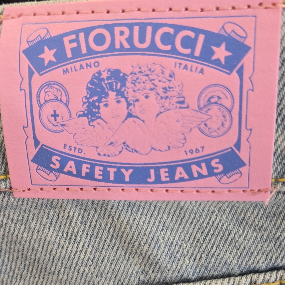 Authentic‎ FIORUCCI BROOKE FLARE Light Vintage Jeans SZ 24 - Picture 6 of 16